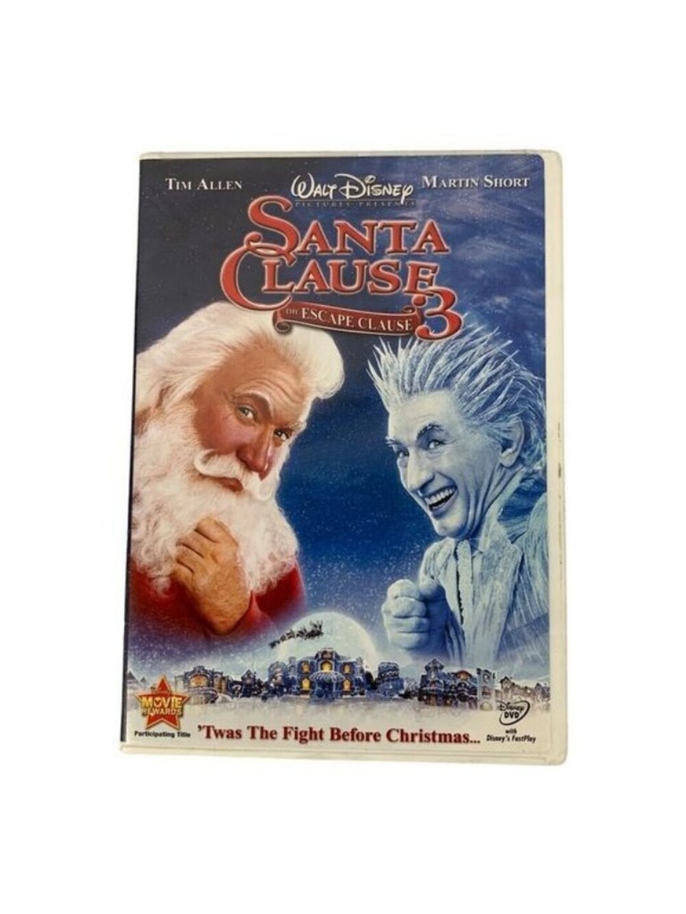 Disneys Santa Clause 3 The Escape Clause DVD 2006 Tim Allen Martin Short Family